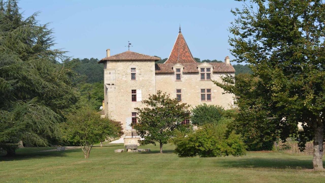 Chateau De Cauderoue Bed and Breakfast Nérac Exterior foto