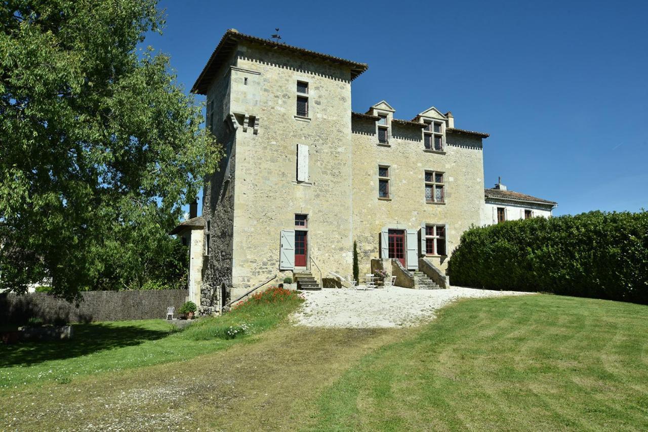 Chateau De Cauderoue Bed and Breakfast Nérac Exterior foto